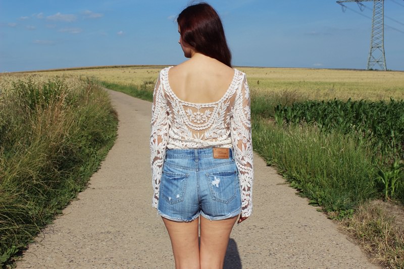 Sommer Haul – Weißes Lace Shirt