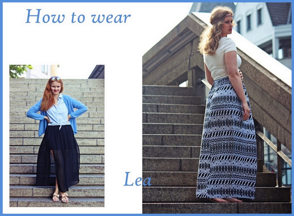 [How to wear] Maxi Skirt-003