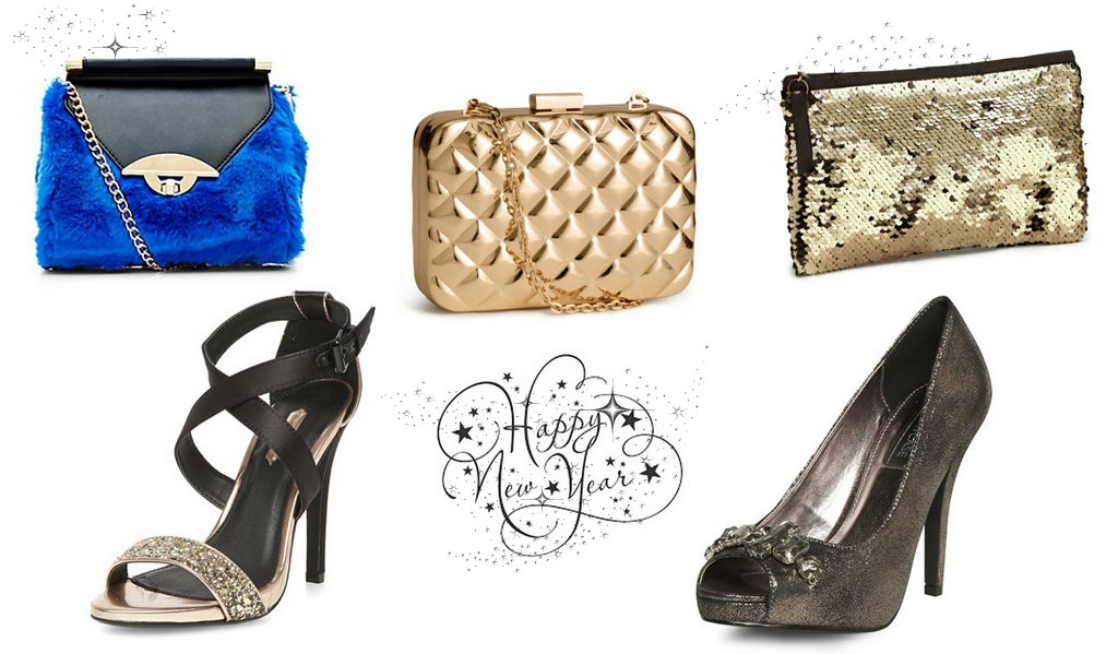 Sparkling bags & shoes for New Years Eve