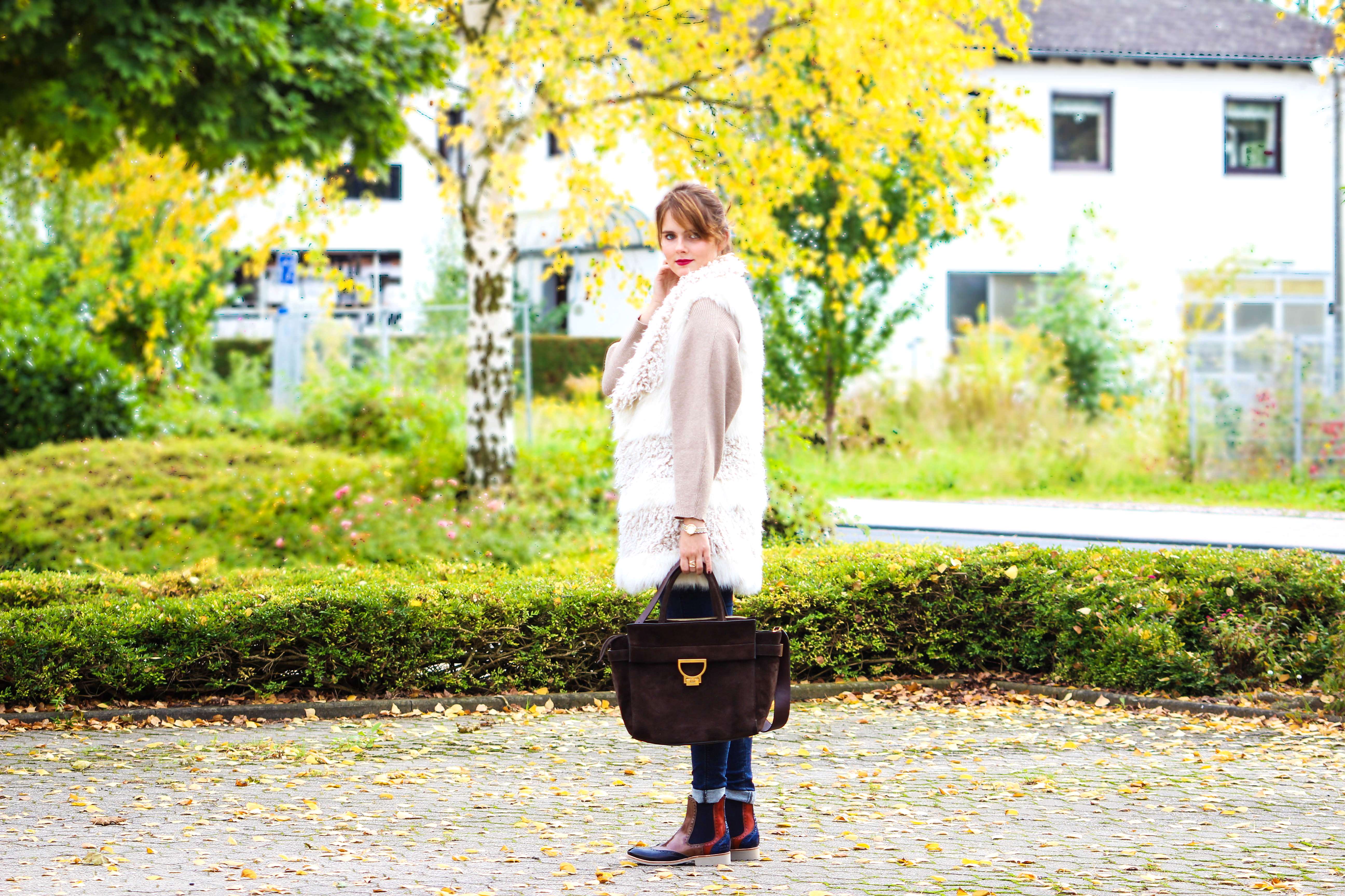 Outfit perfekten Chelsea Boots für den Herbst