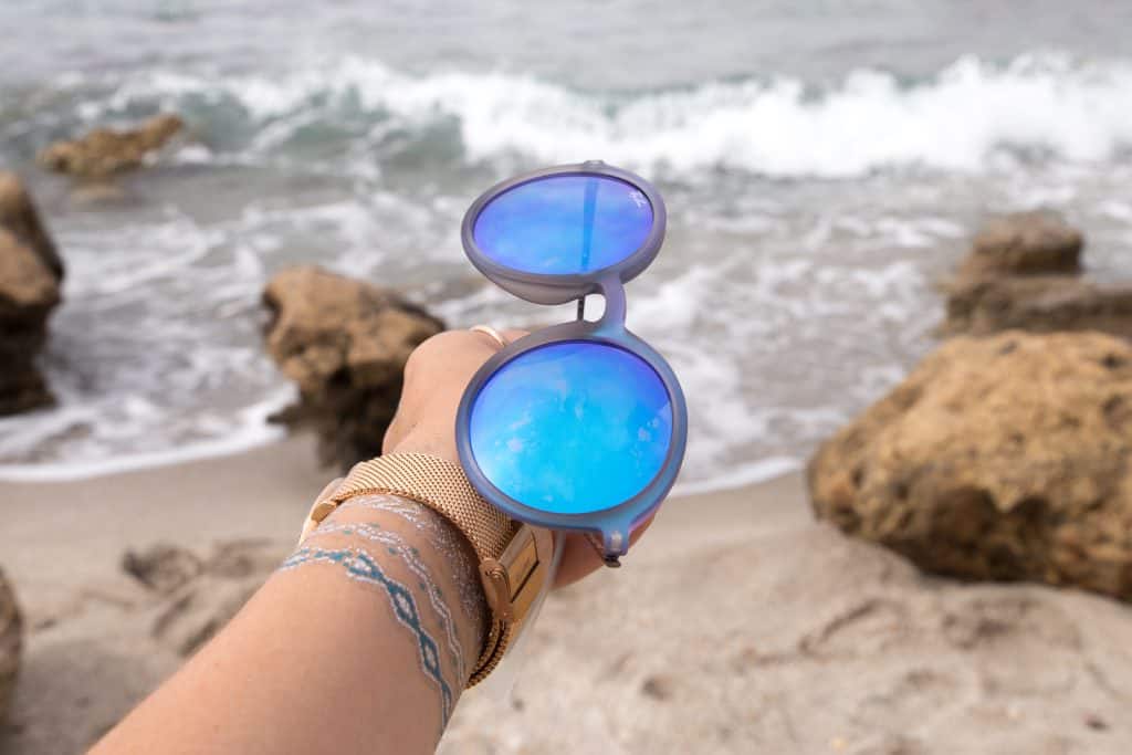 Beach Style auf Kreta Desigual Bikini &amp; Flash Tattoos