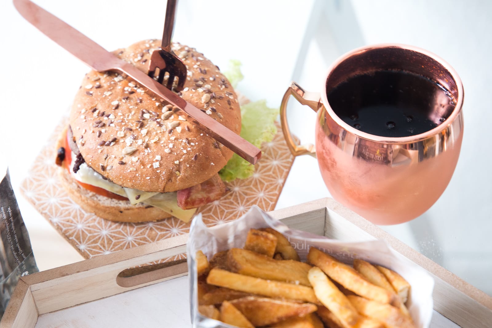 Burger Dinner à la New York City: Bestellen via Deliveroo in Köln