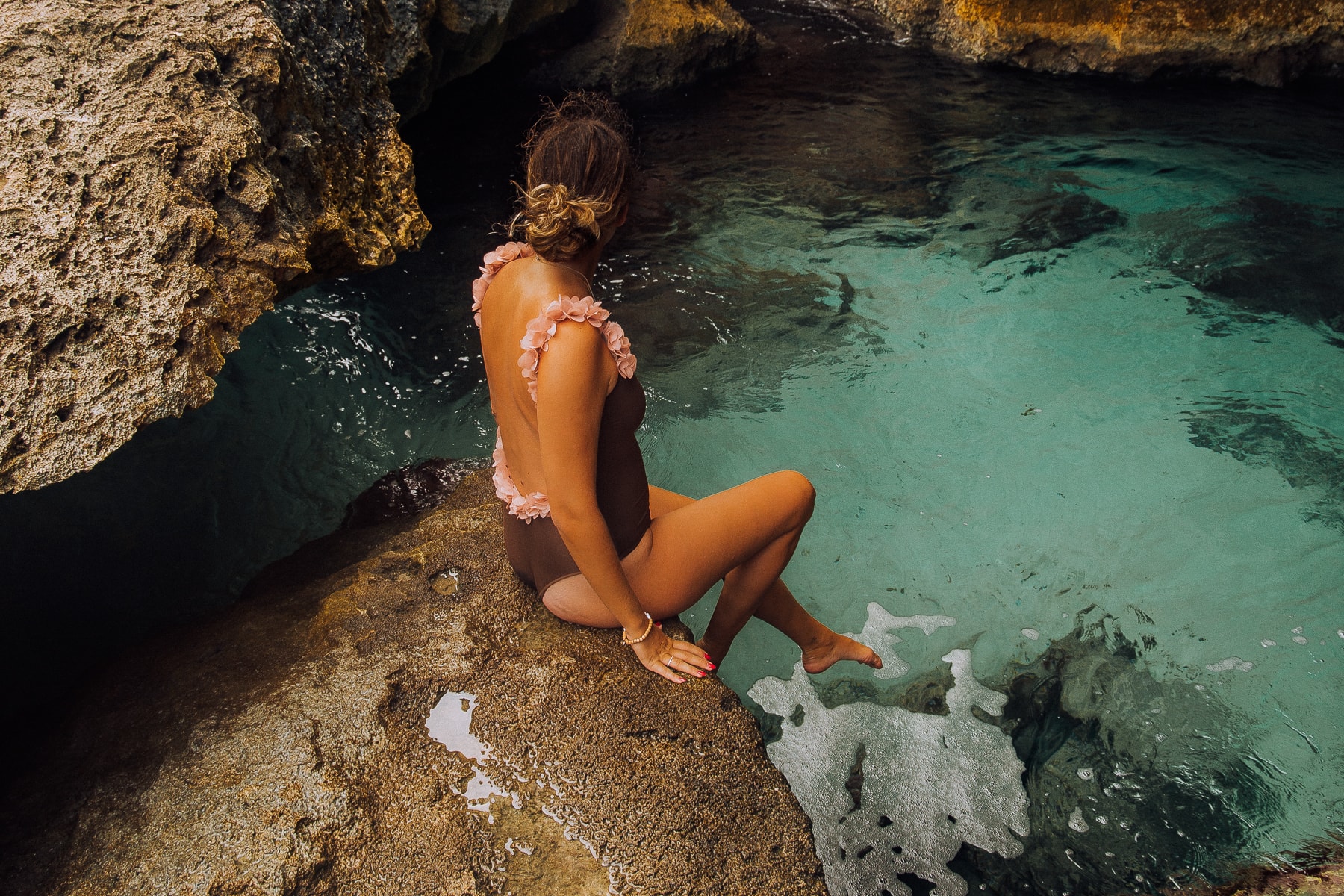 Natural Pool auf Aruba