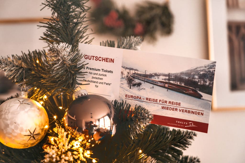 Adventskalender Türchen 17: Reise mit Thalys nach Paris für 2 Personen